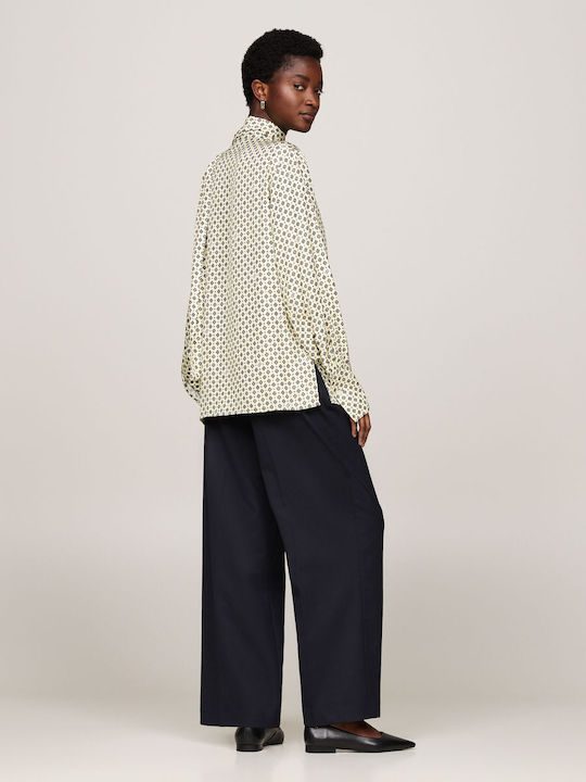 TOMMY HILFIGER Foulard tie nech ls blouse